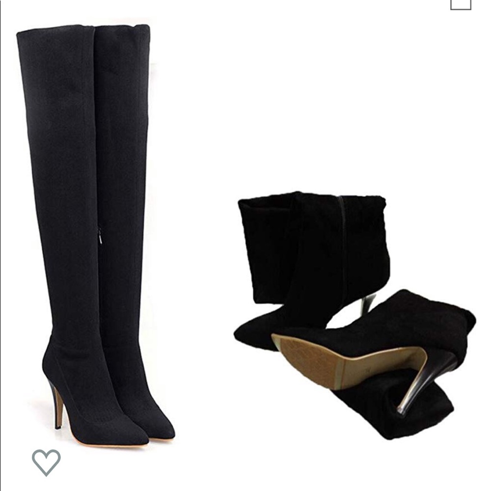 Thigh high boots